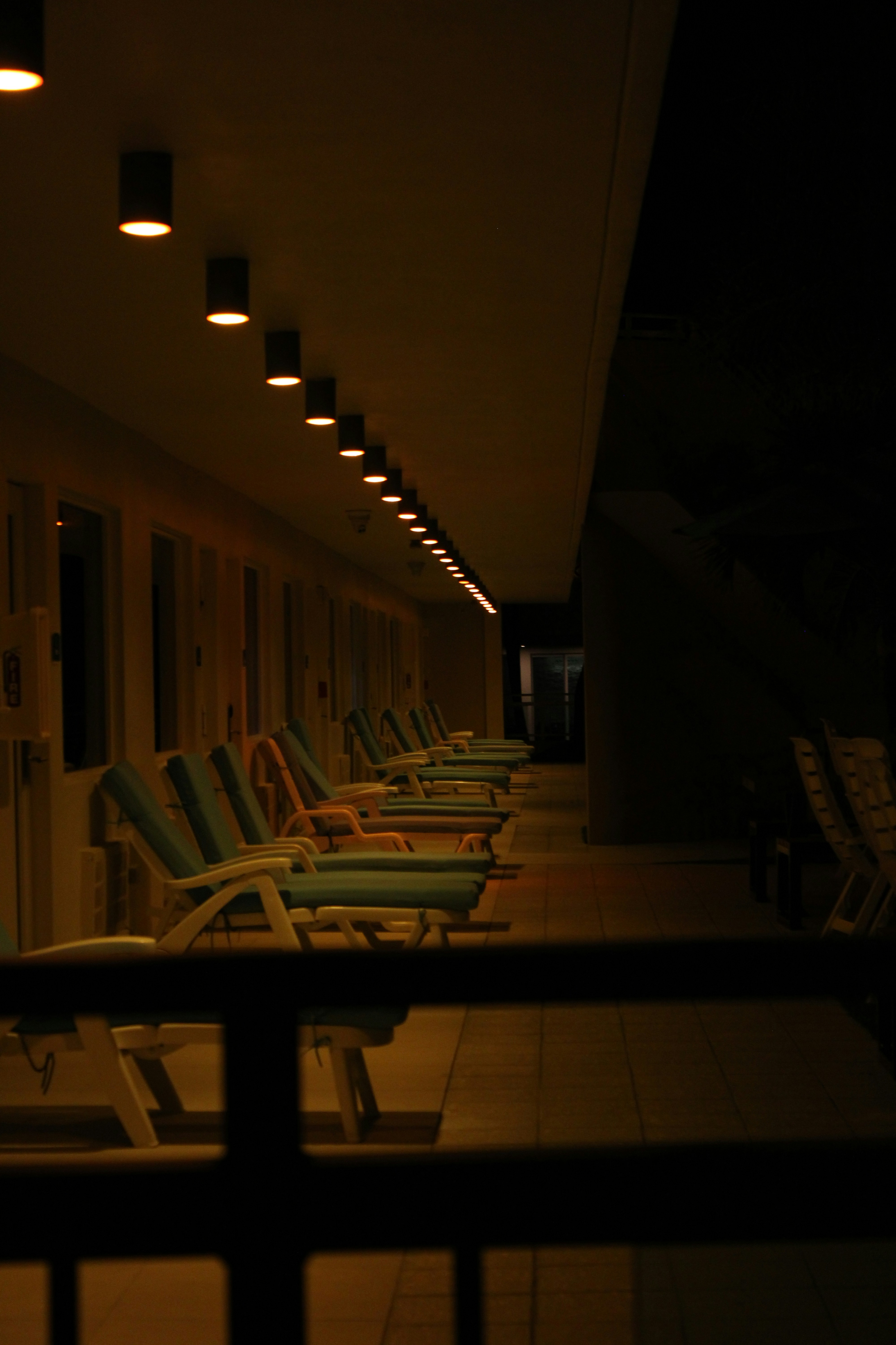 Relaxing waiting area